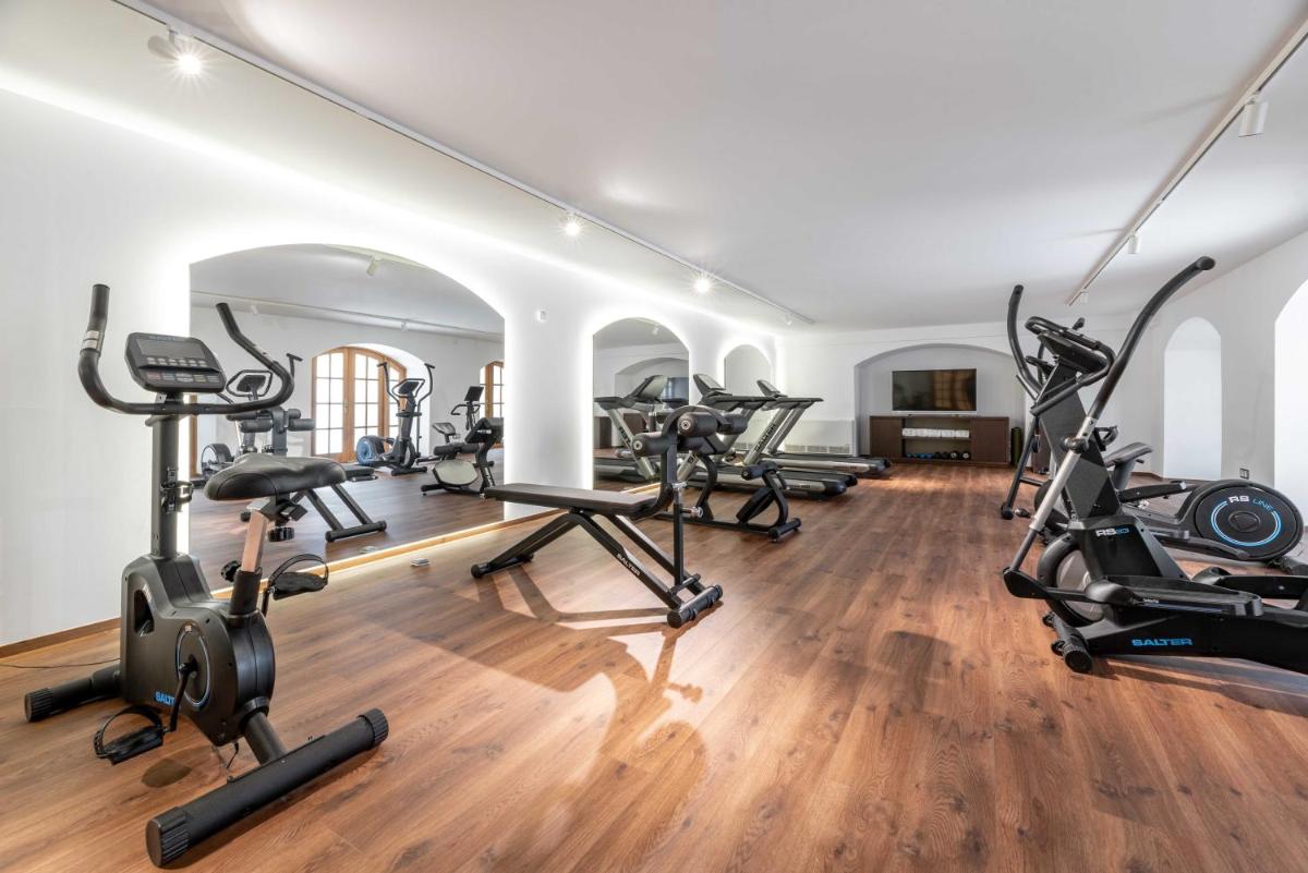 Gimnasio o instalaciones de fitness de Eurostars Gran Hotel La Toja