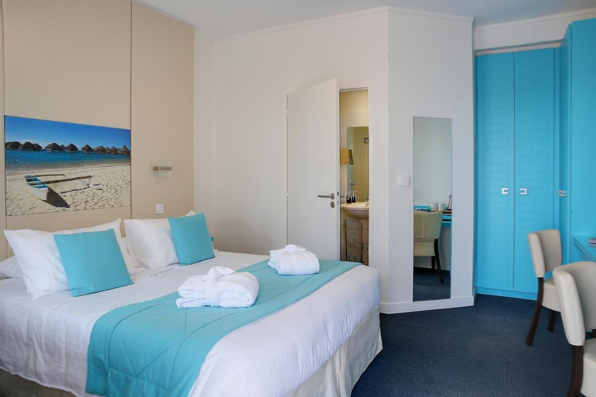 Un ou plusieurs lits dans un hébergement de l'établissement Best Western Plus Les Terrasses de Bréhat