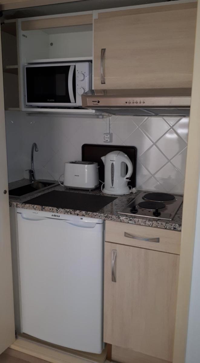A cozinha ou kitchenette de Hotel do Cerro