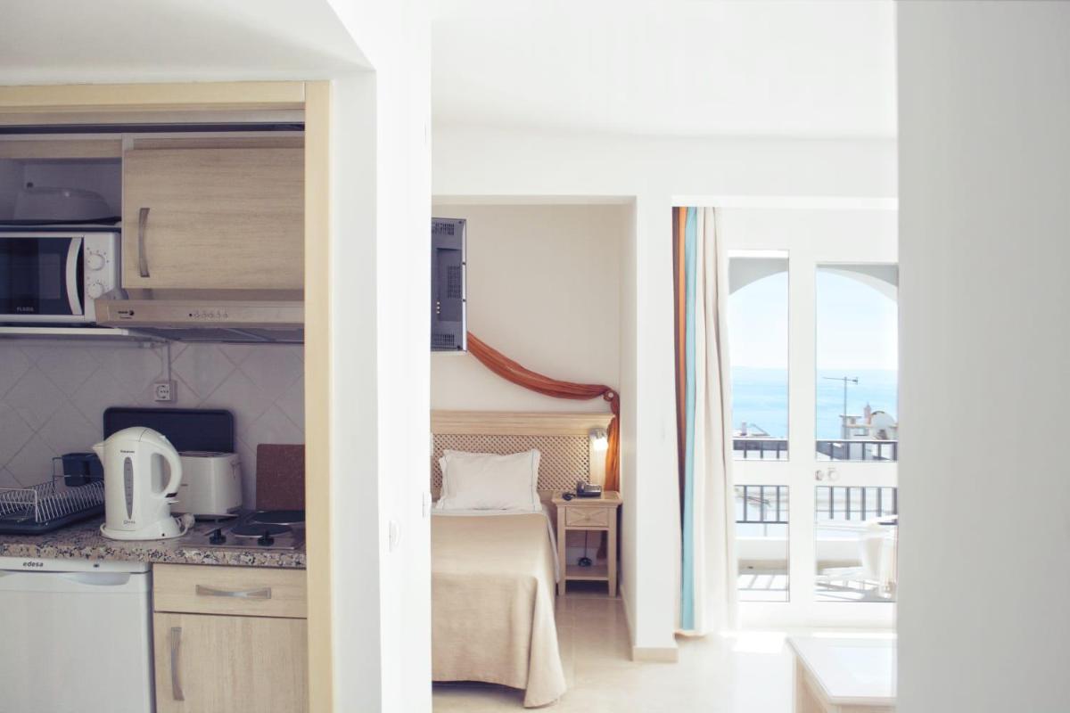 A cozinha ou kitchenette de Hotel do Cerro