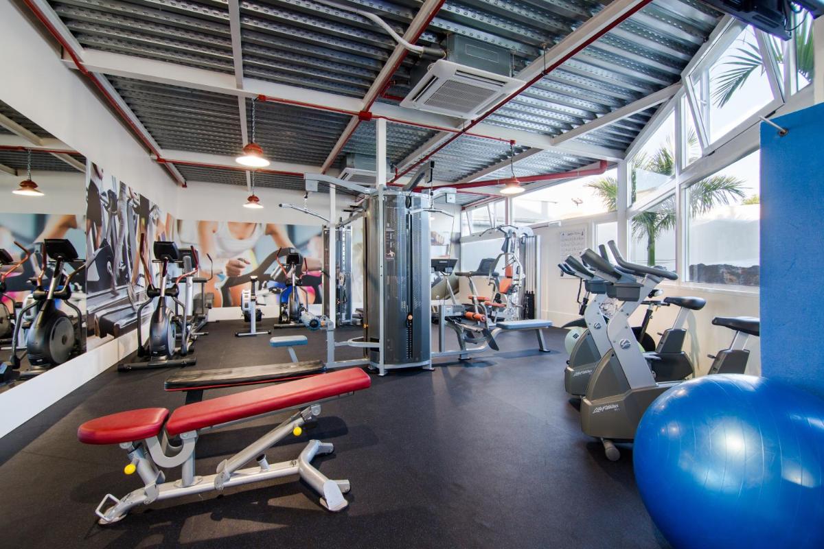 Gimnasio o instalaciones de fitness de Bahiazul Resort Fuerteventura