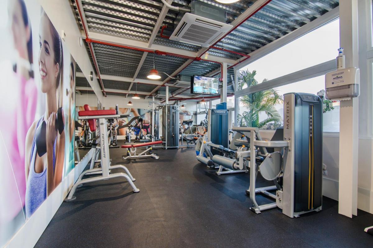 Gimnasio o instalaciones de fitness de Bahiazul Resort Fuerteventura