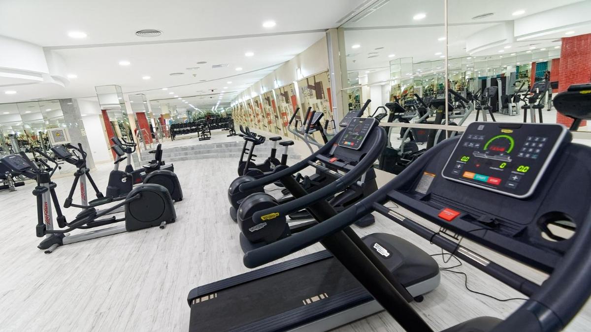 Gimnasio o instalaciones de fitness de Bull Escorial & SPA