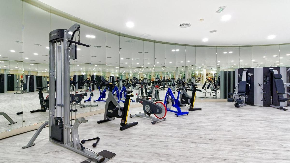Gimnasio o instalaciones de fitness de Bull Escorial & SPA