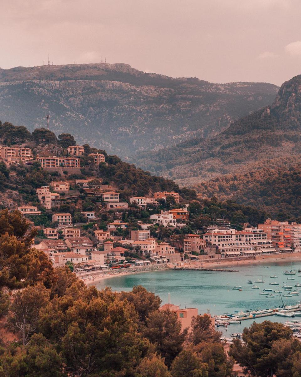 Paisaje cerca de este hotel