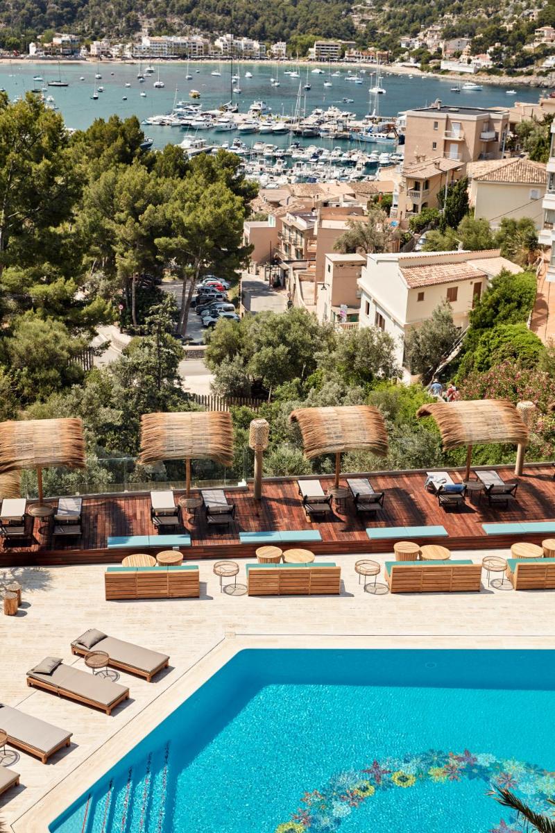 Piscina en o cerca de Bikini Island & Mountain Port de Soller "Adults only"