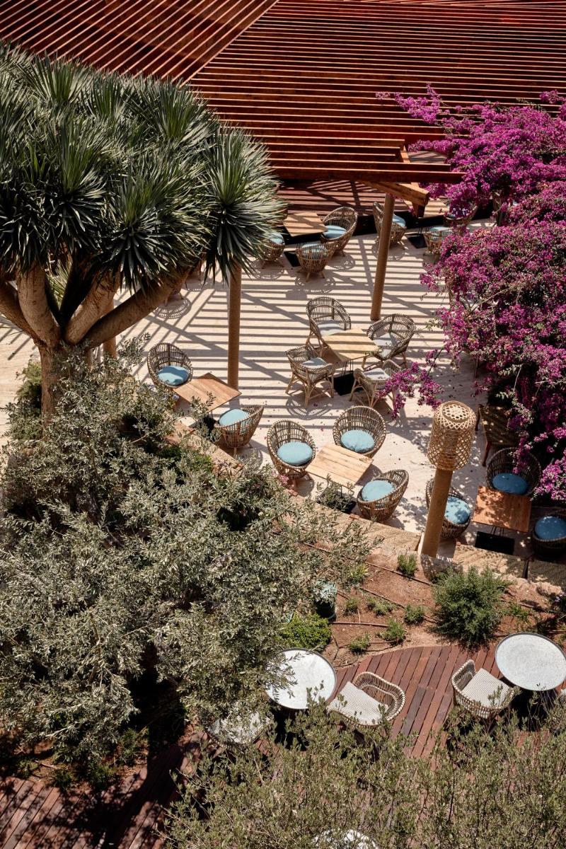 Jardín al aire libre en Bikini Island & Mountain Port de Soller "Adults only"
