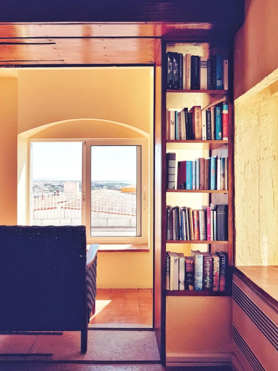 A biblioteca deste hotel