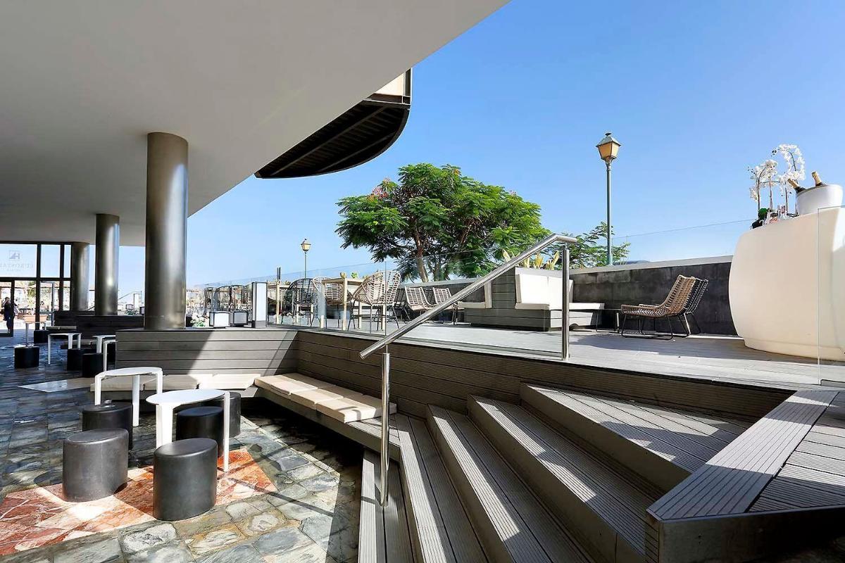 Un balcón o terraza de Eurostars Las Salinas