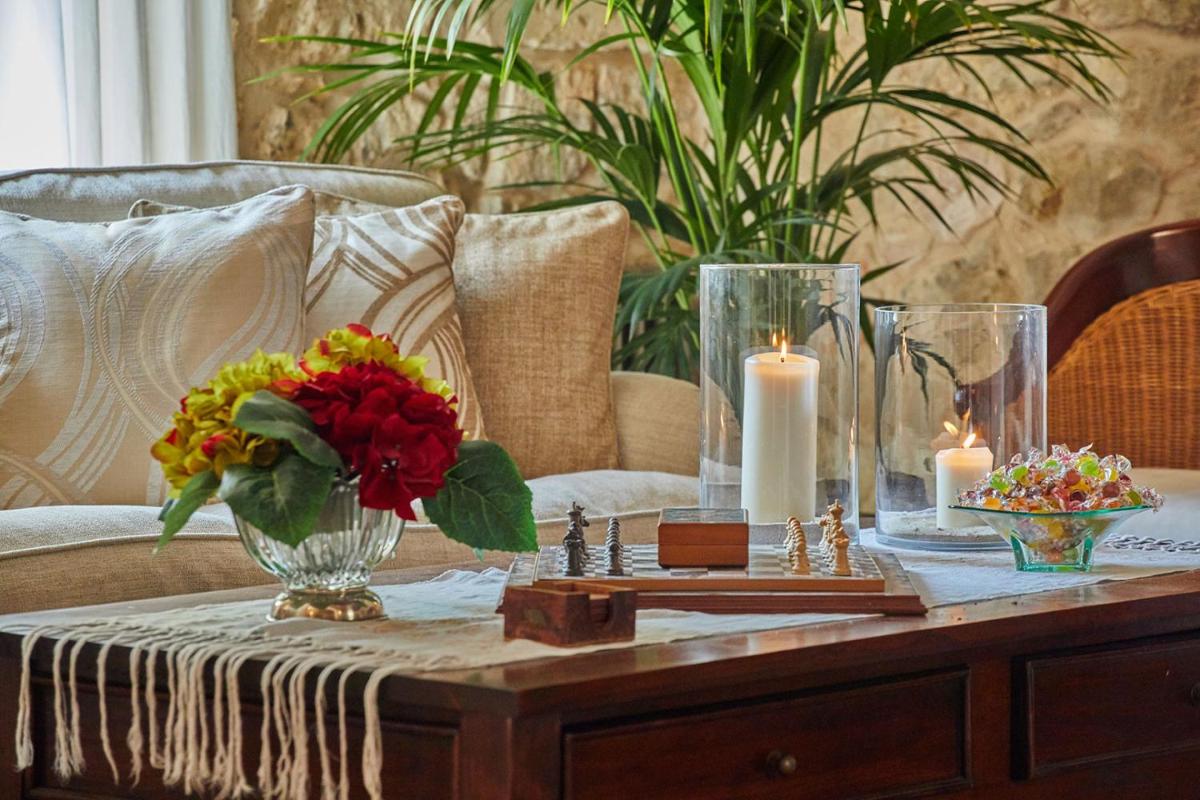Zona de estar de Cas Comte Suites & Spa - Adults Only