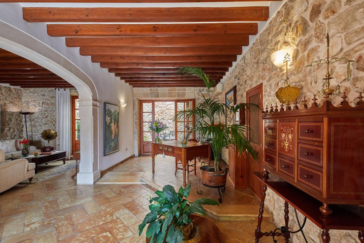 Zona de estar de Cas Comte Suites & Spa - Adults Only