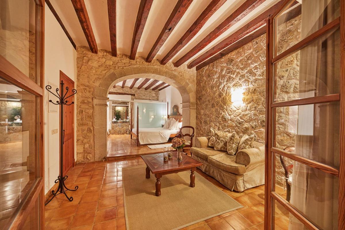 Zona de estar de Cas Comte Suites & Spa - Adults Only