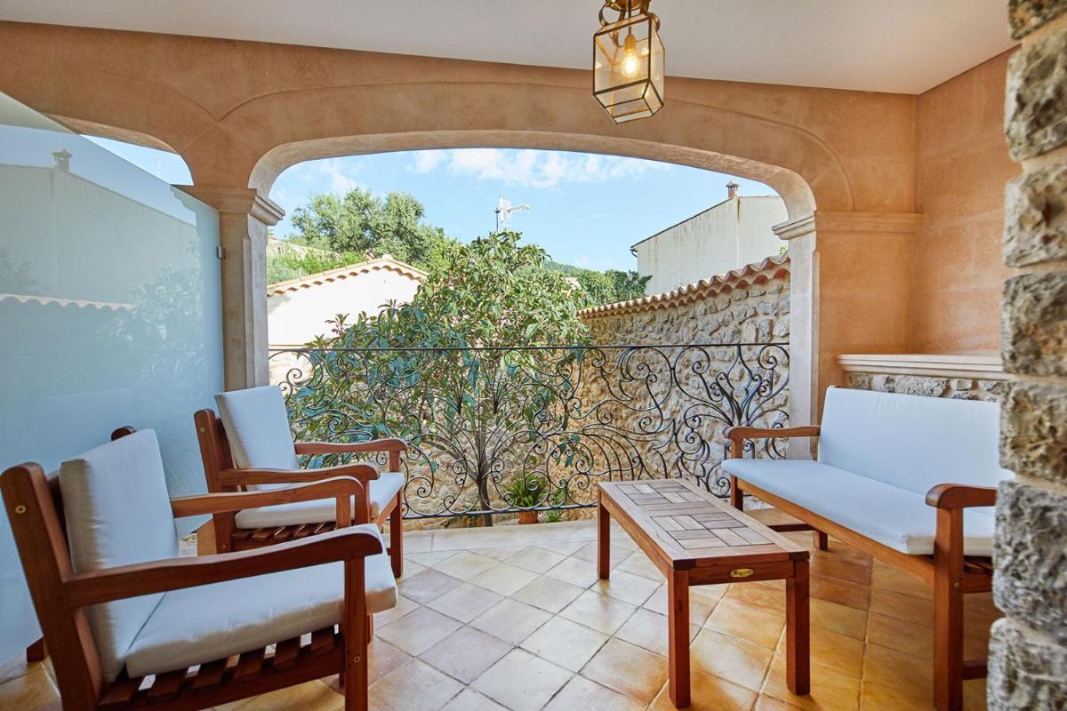 Zona de estar de Cas Comte Suites & Spa - Adults Only