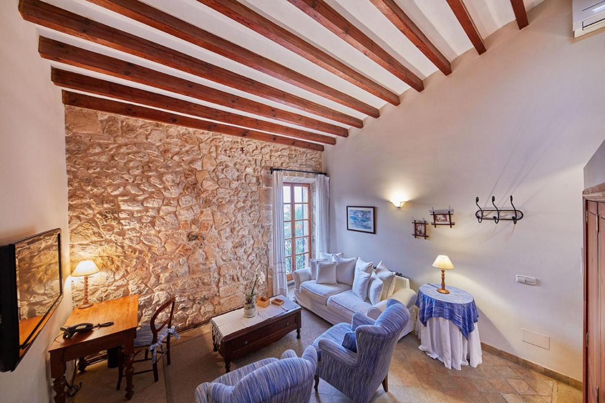 Zona de estar de Cas Comte Suites & Spa - Adults Only