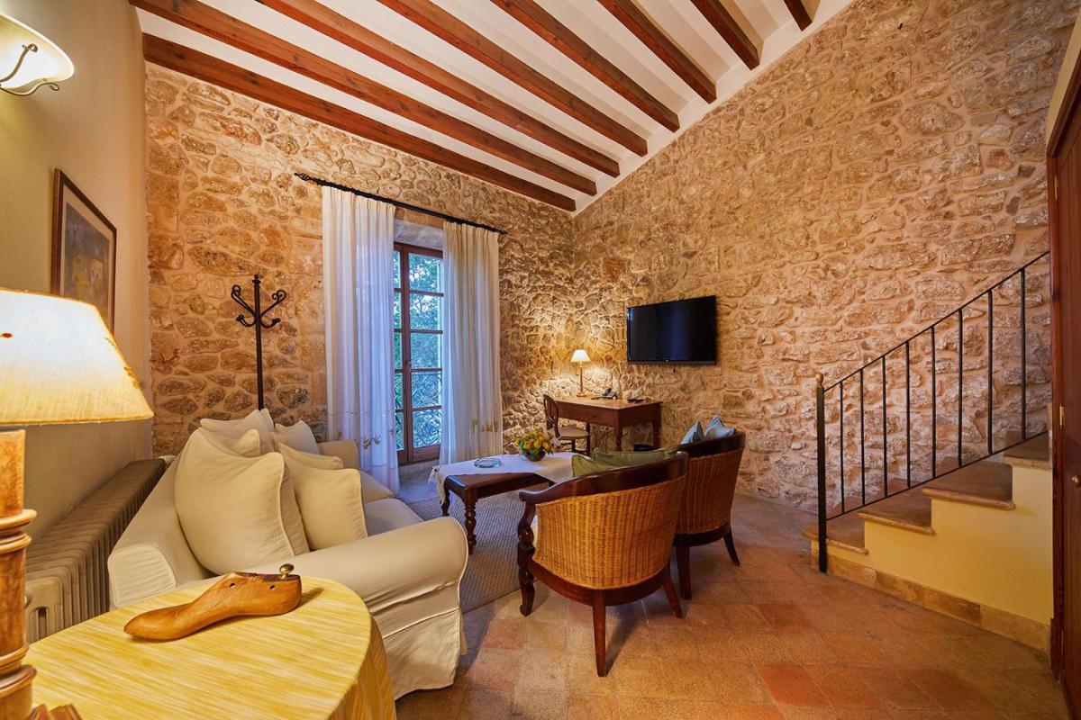 Zona de estar de Cas Comte Suites & Spa - Adults Only