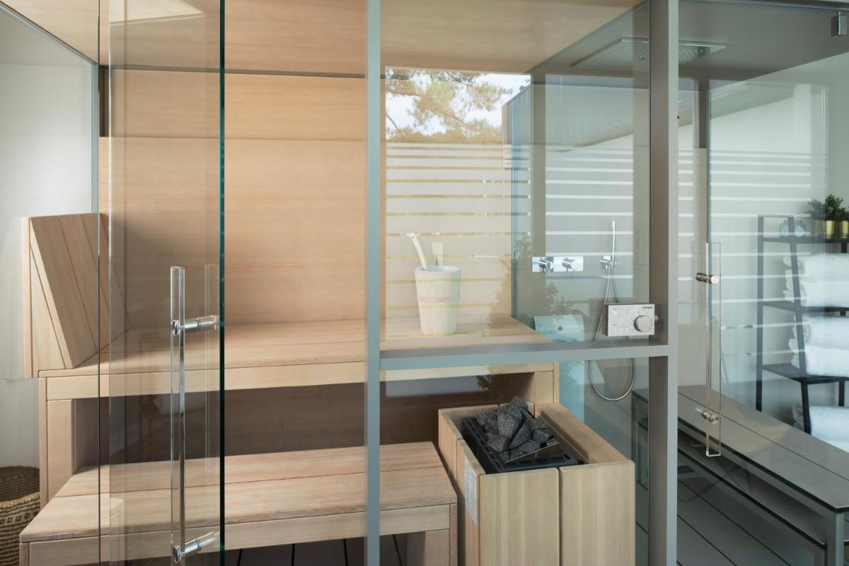 Salle de bains dans l'établissement Best Western Plus Hotel les Rives du Ter