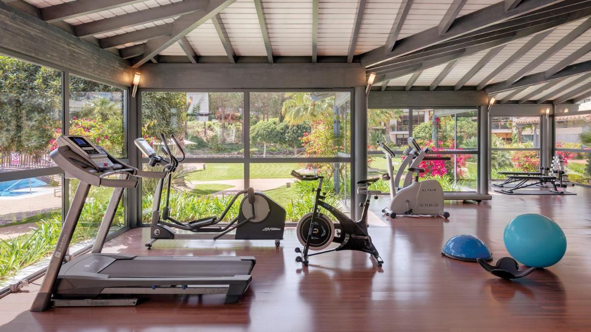 Gimnasio o instalaciones de fitness de Precise Resort El Rompido-The Hotel