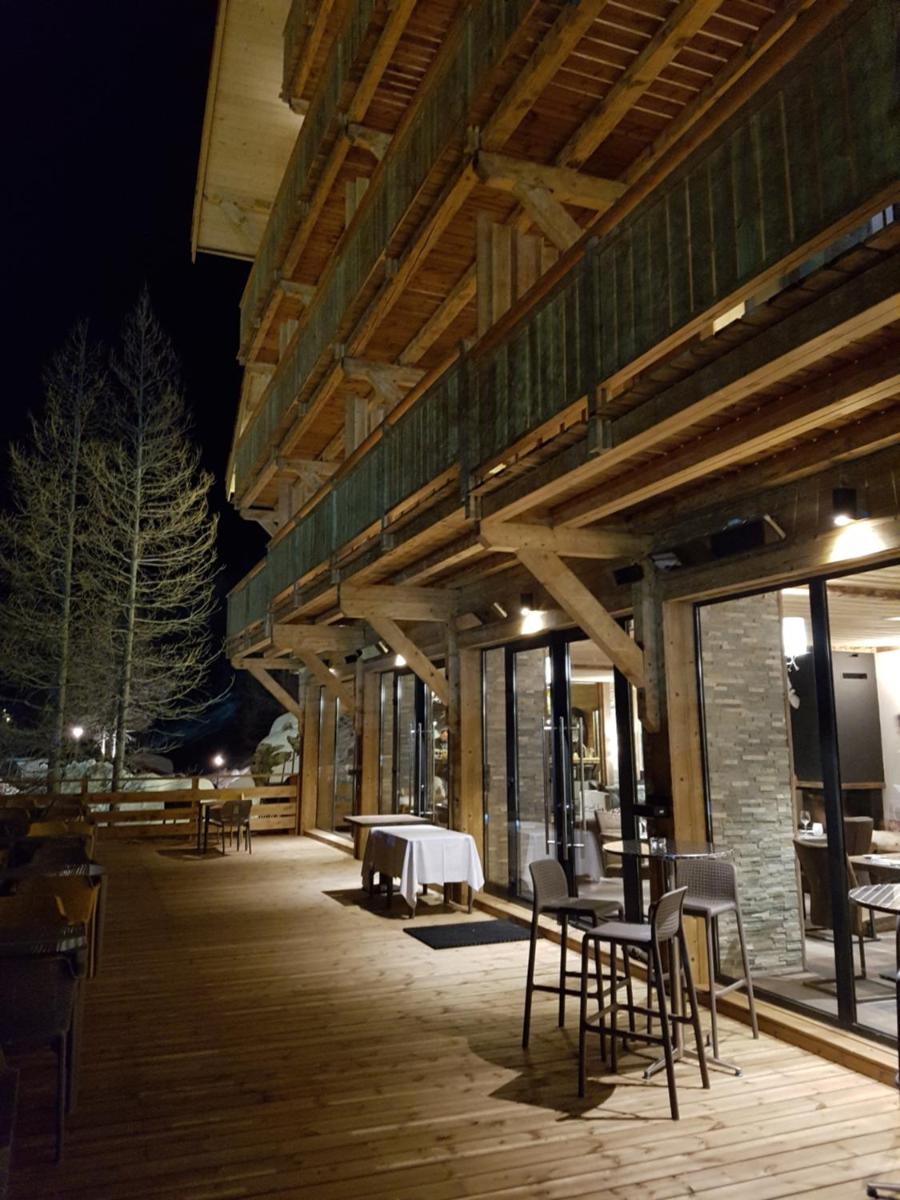 Balcon ou terrasse dans l'établissement Chalet Marano Restaurant & Spa