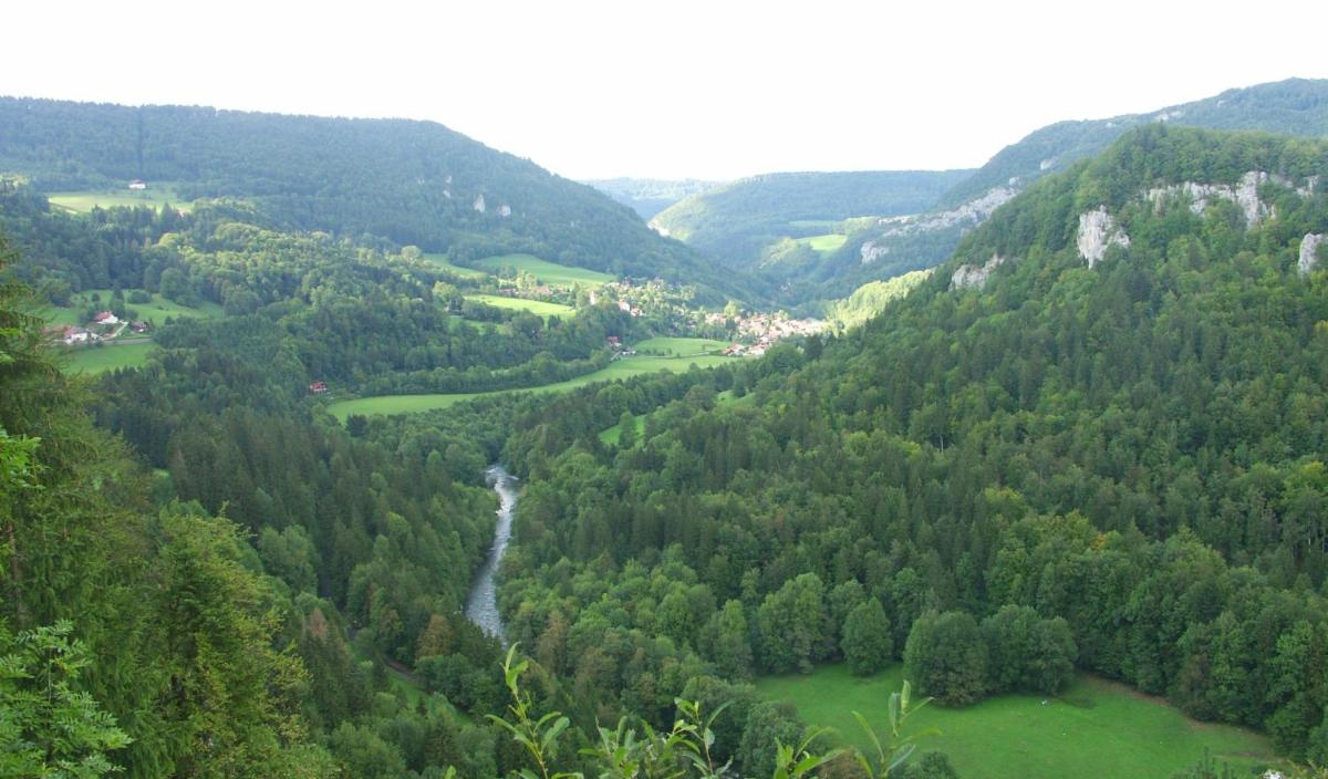 Paysage naturel près de l'hôtel