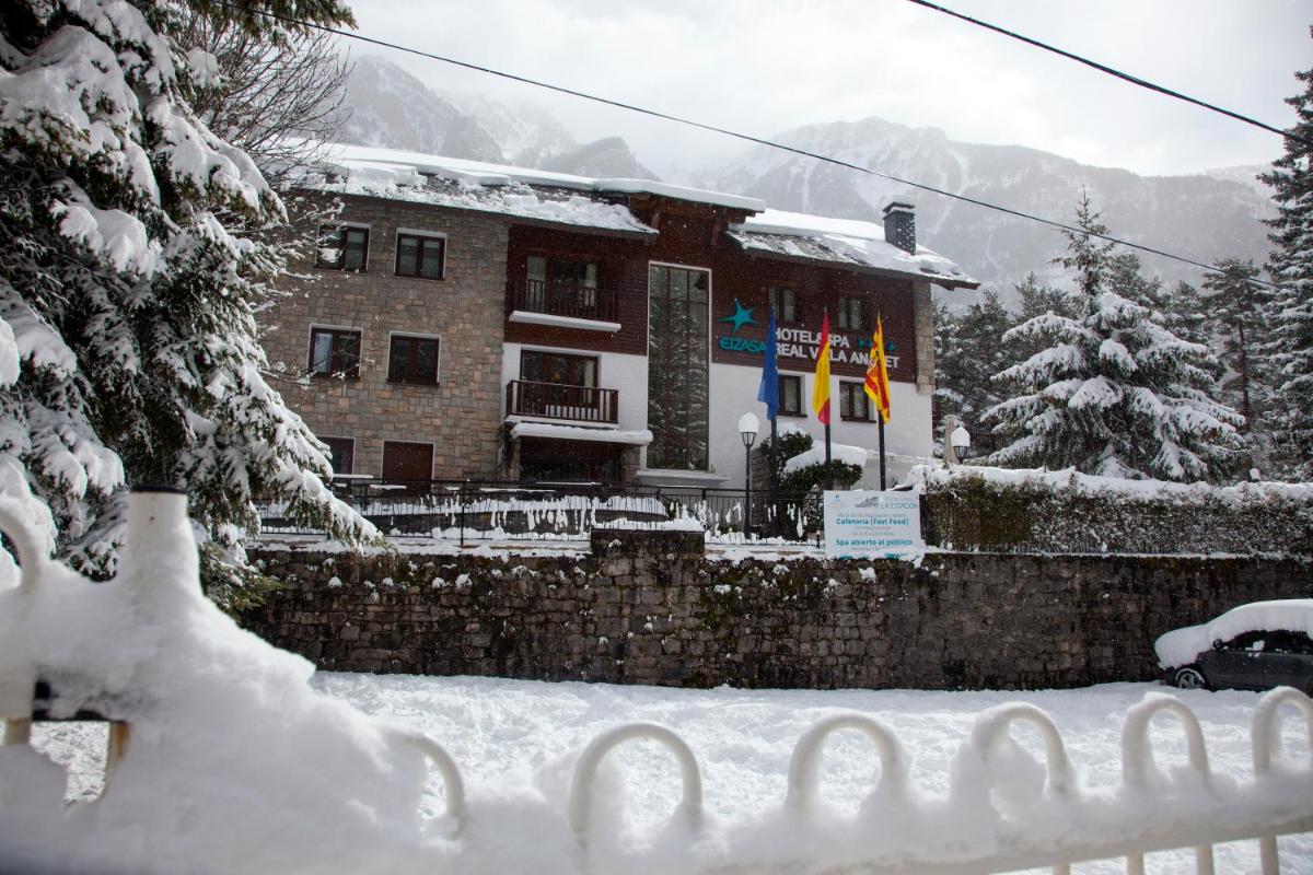 Hotel & Spa Real Villa Anayet en invierno