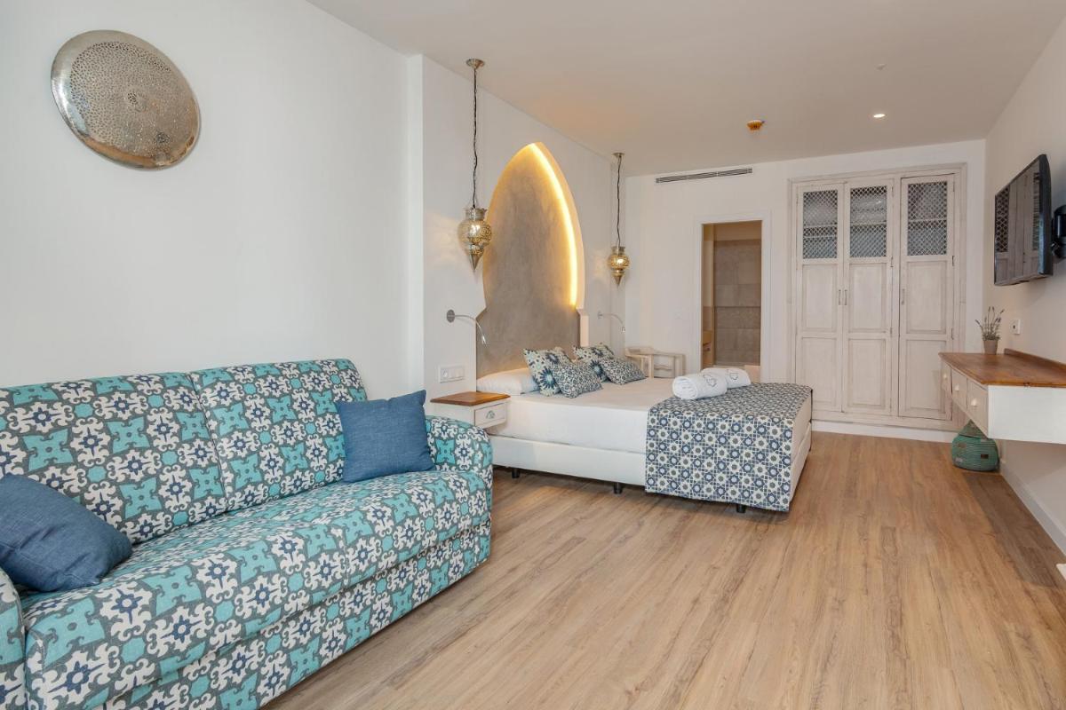 Zona de estar de La Residencia Puerto Hotel & Spa
