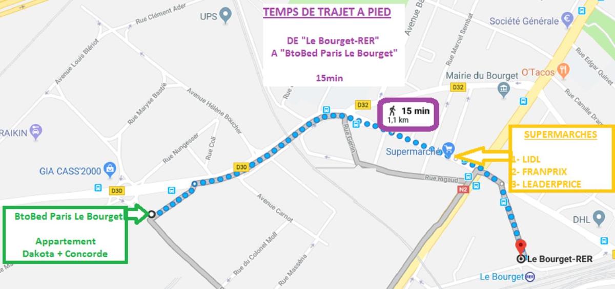 BtoBed - Studios Paris Le Bourget - Housity