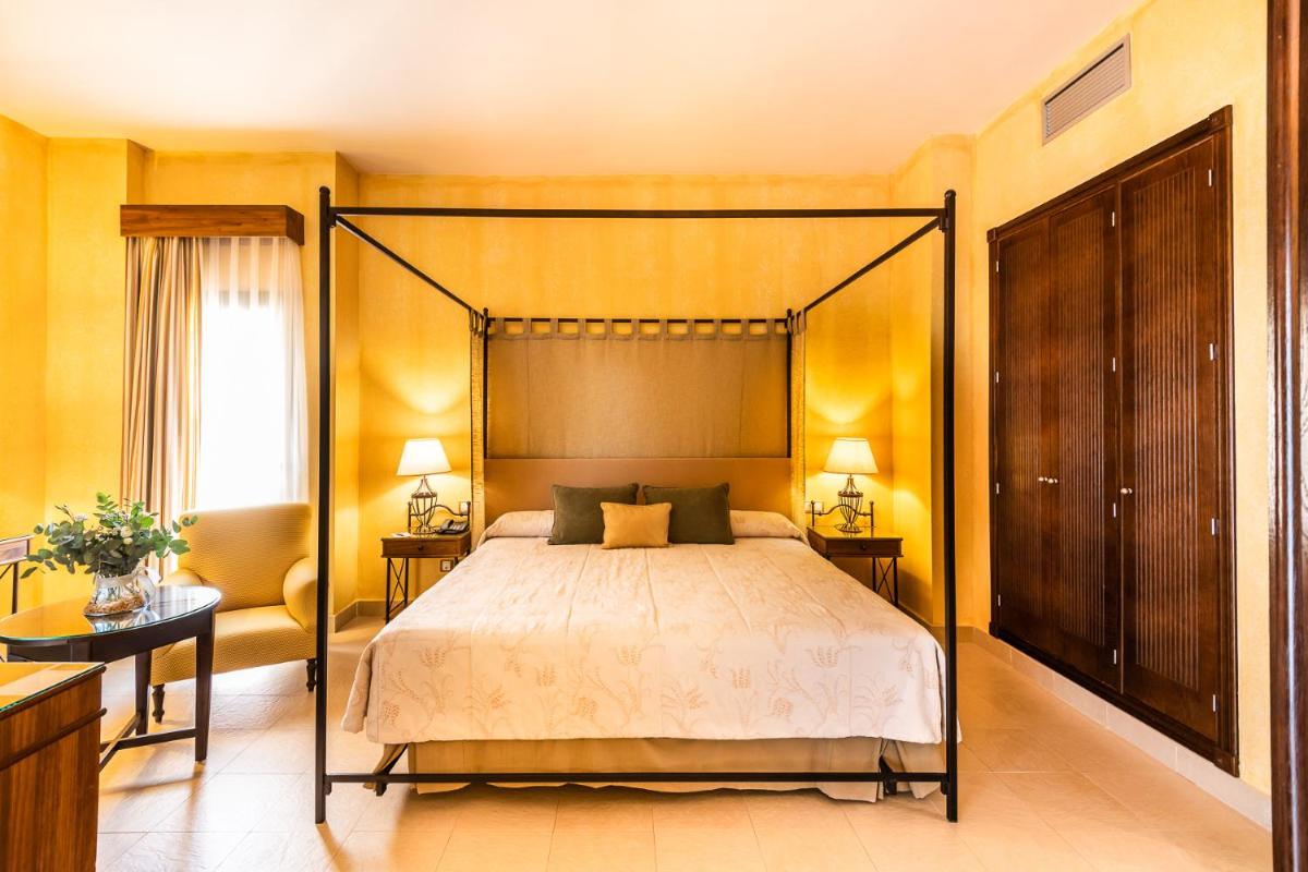 Cama o camas de una habitación en Intelier Airén