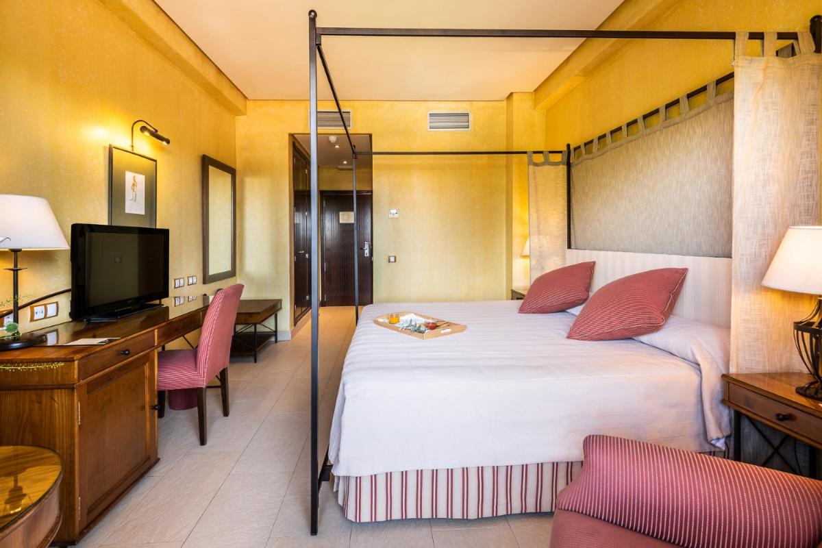 Cama o camas de una habitación en Intelier Airén