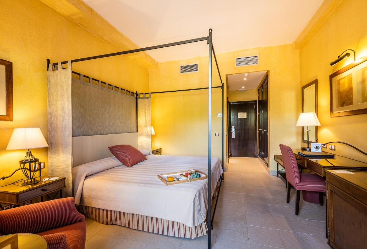 Cama o camas de una habitación en Intelier Airén
