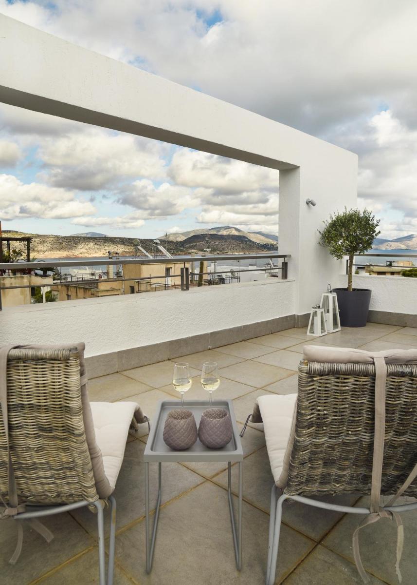 the coolest loft and terrace-varkiza sea view - Housity