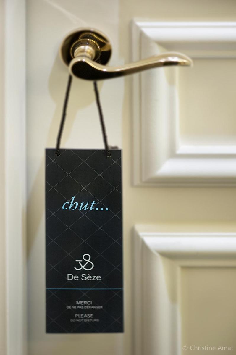 Certificat, récompense, panneau ou autre document affiché dans l'établissement Hôtel de Sèze & Spa Bordeaux Centre