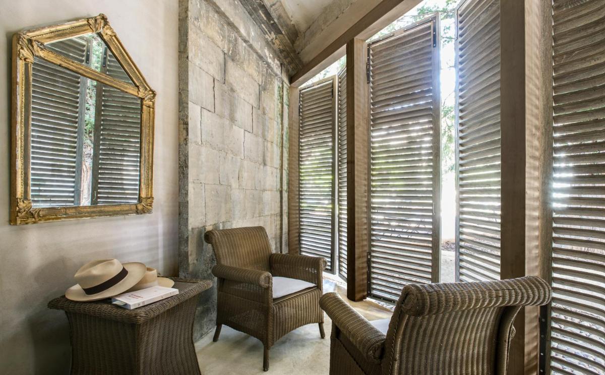 Coin salon dans l'établissement L'Hôtel Particulier