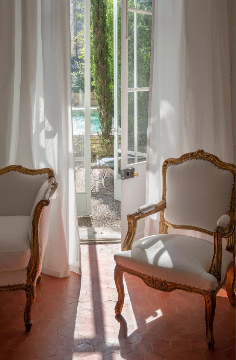Coin salon dans l'établissement L'Hôtel Particulier