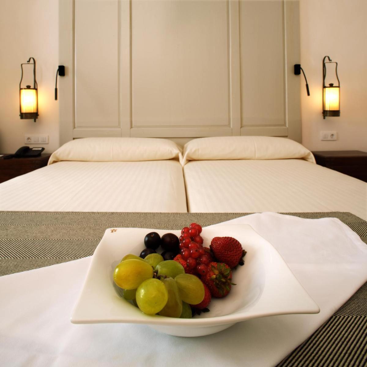 Cama o camas de una habitación en Parador de La Granja