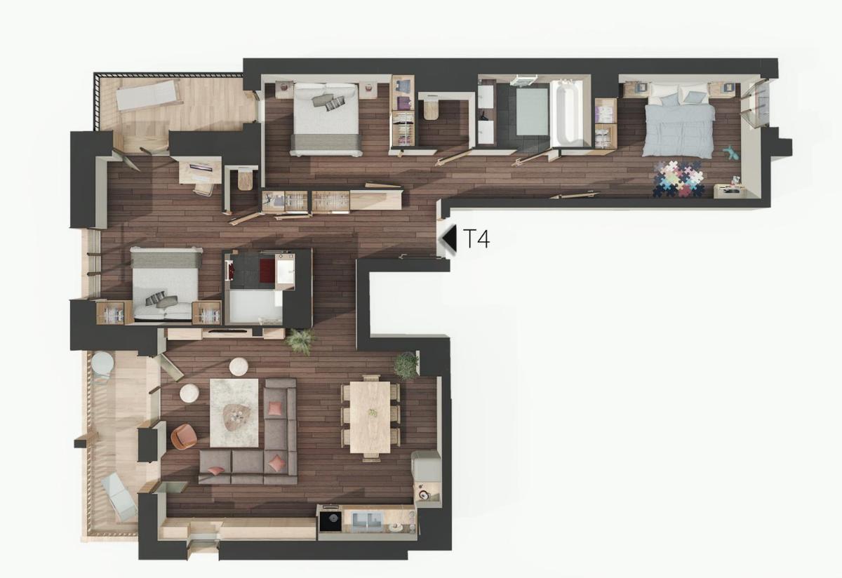 Plan de l'établissement Hôtel Avancher