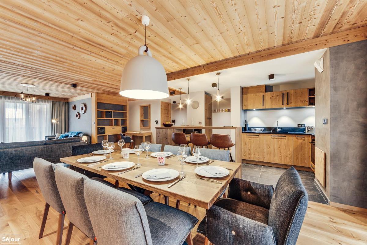 Cuisine ou kitchenette dans l'établissement Hôtel Avancher