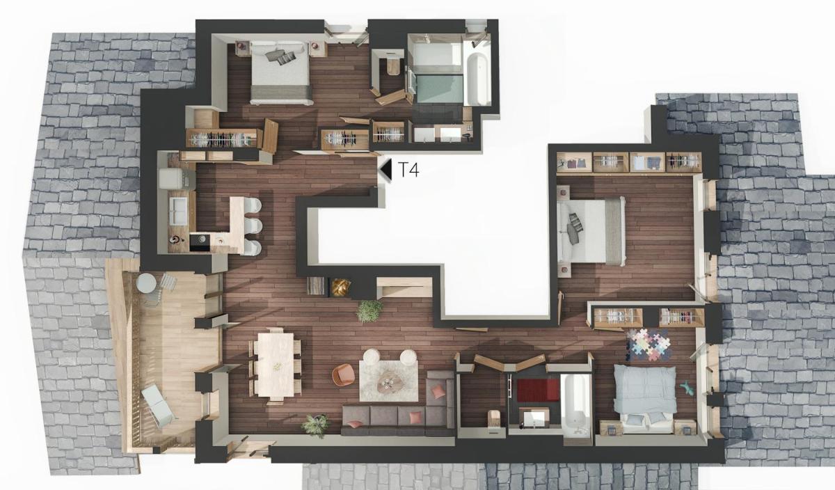 Plan de l'établissement Hôtel Avancher