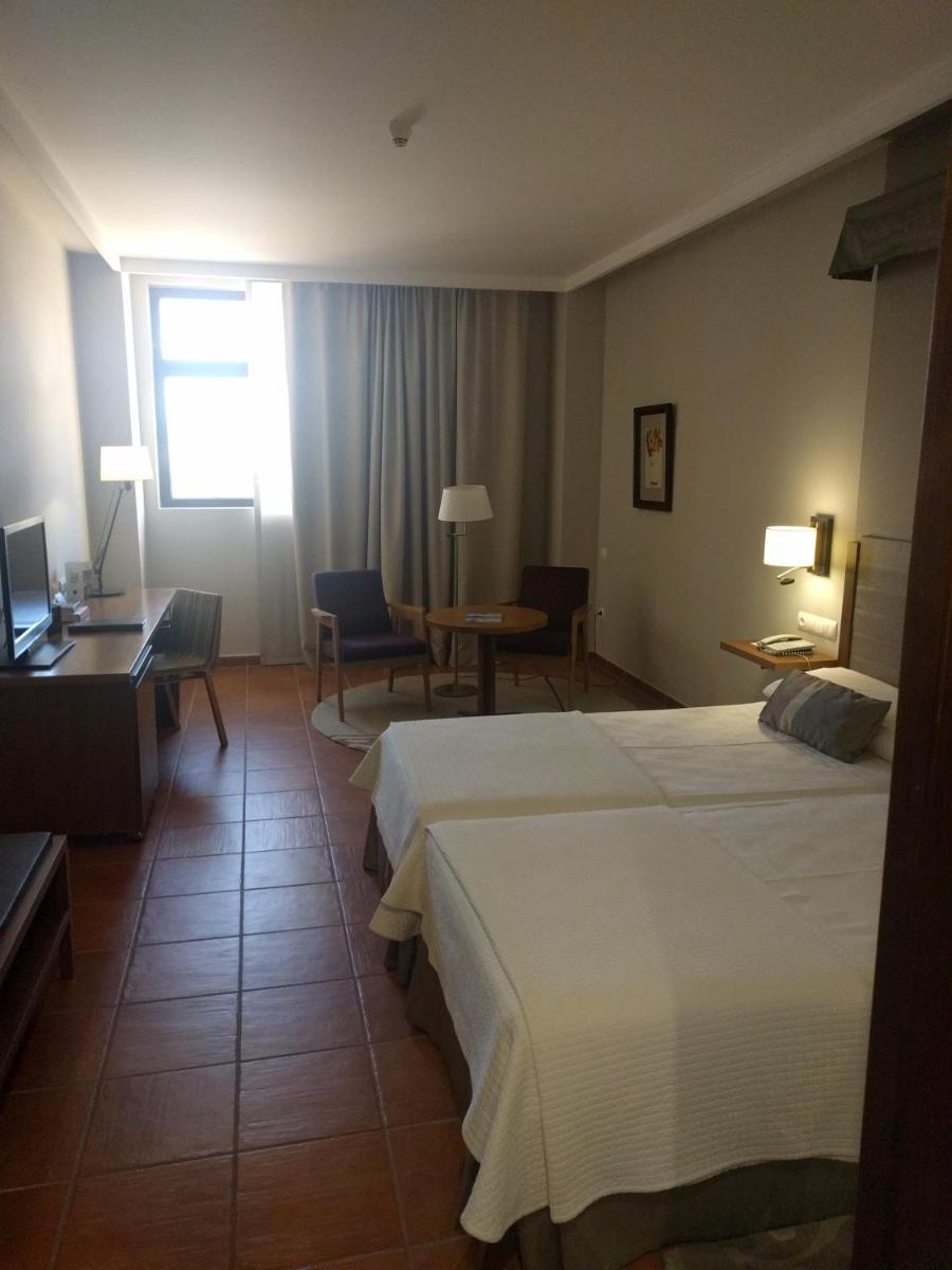 Cama o camas de una habitación en Parador de Lorca