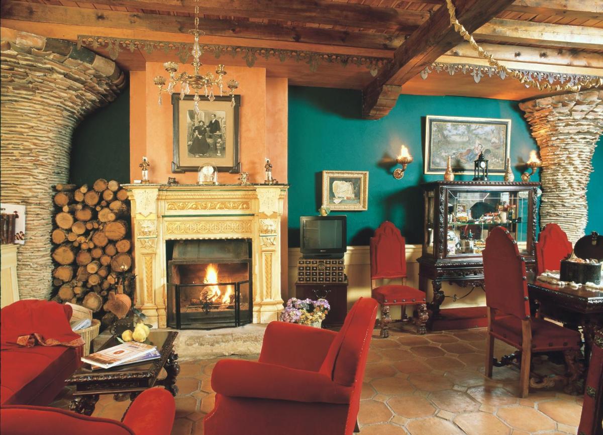 Zona de estar de Posada del Indiano
