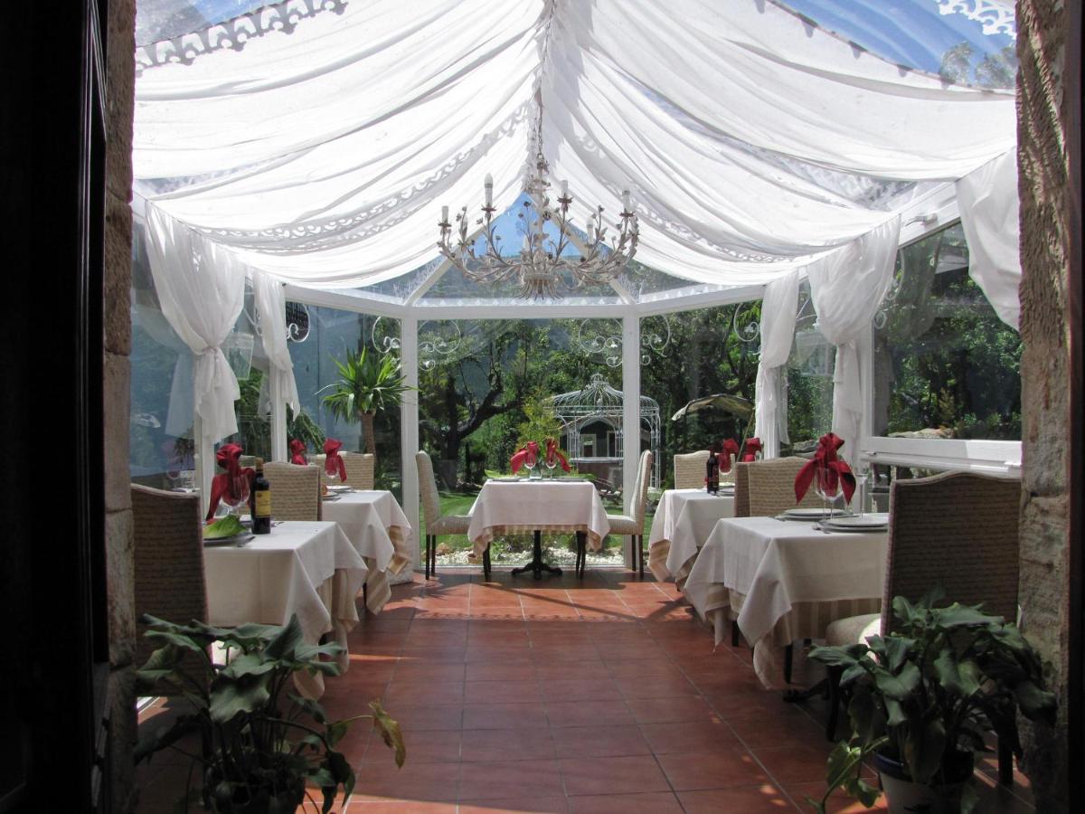 Jardín al aire libre en Posada del Indiano