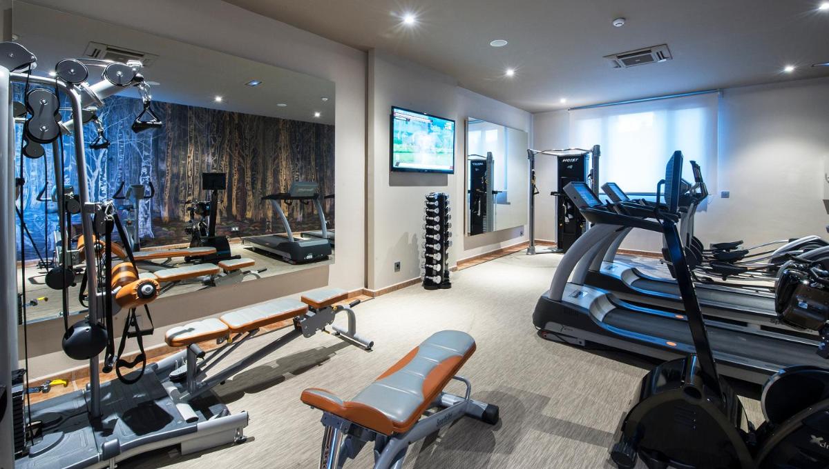 Gimnasio o instalaciones de fitness de Hotel La Caminera Club de Campo