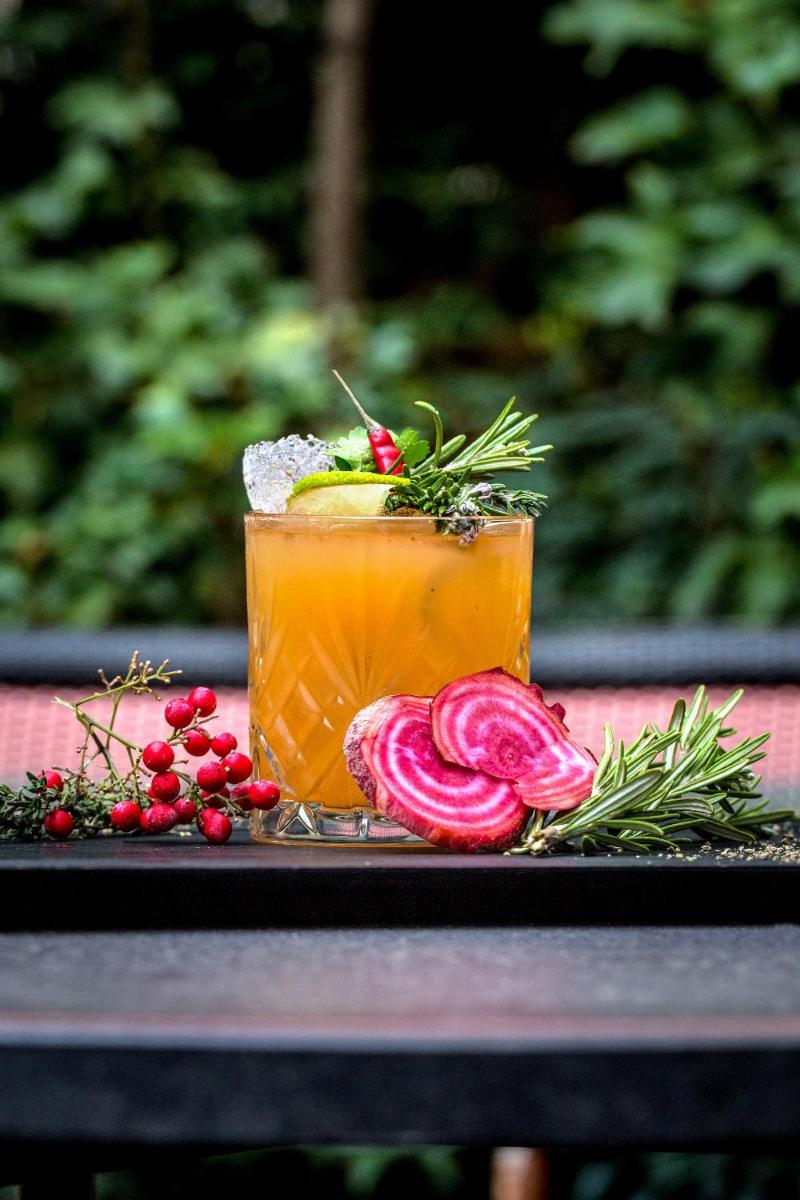 Boissons dans l'établissement Le Roch Hotel & Spa
