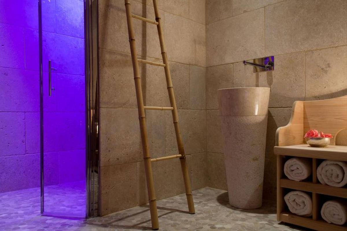 Salle de bains dans l'établissement Le Cottage - Hotel & Spa