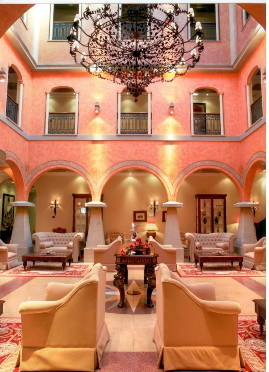 Zona de estar de Hotel Palacio de la Magdalena