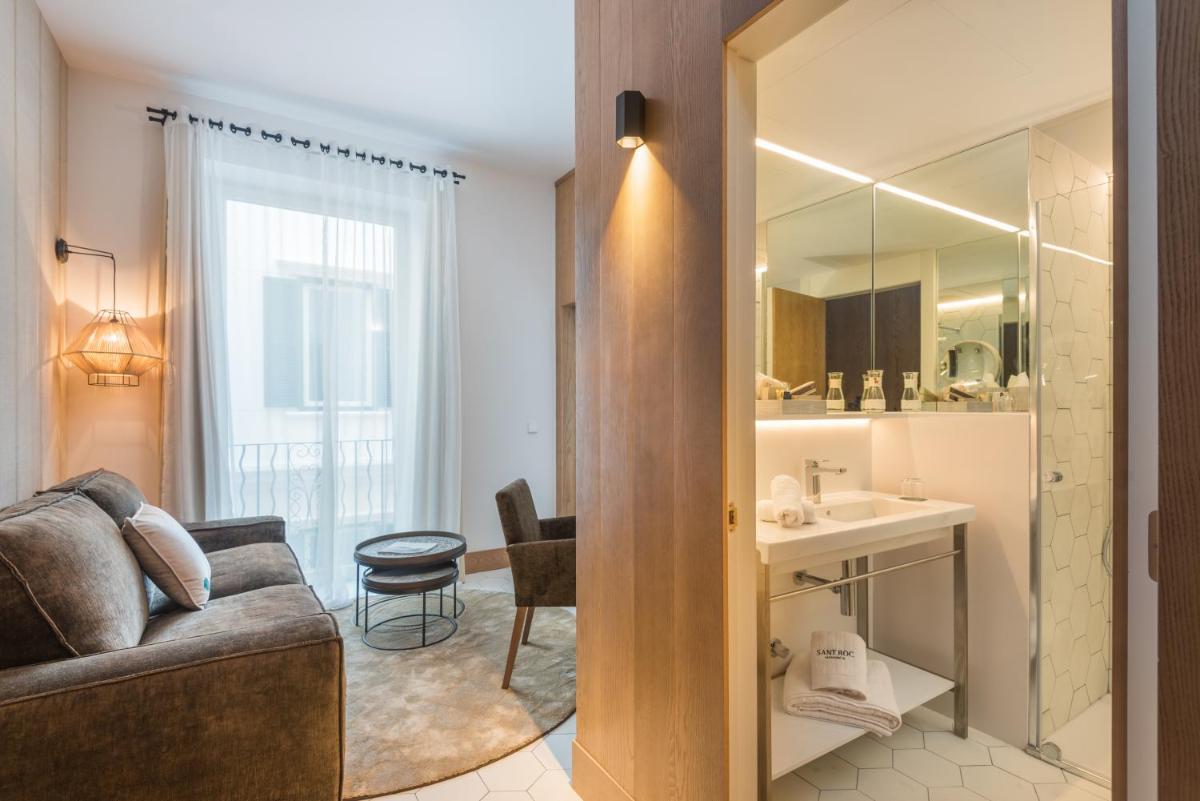 Zona de estar de Boutique Hotel Sant Roc & Spa