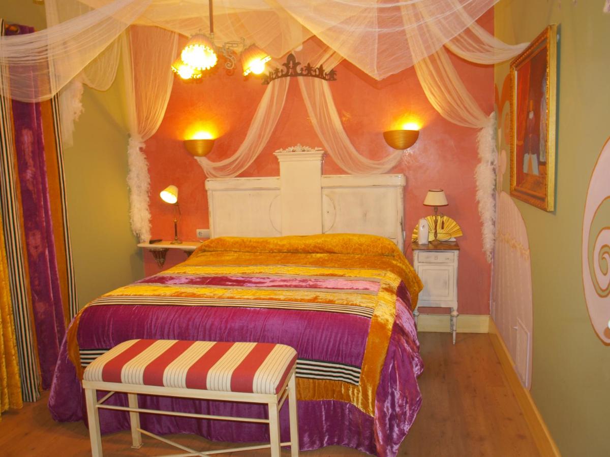 Cama o camas de una habitación en Posada del Indiano