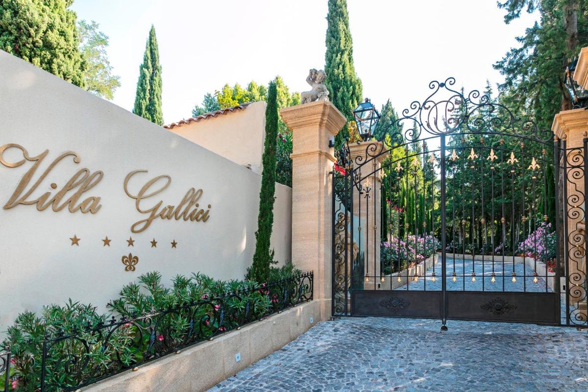 Jardin de l'établissement Villa Gallici Hôtel & Spa