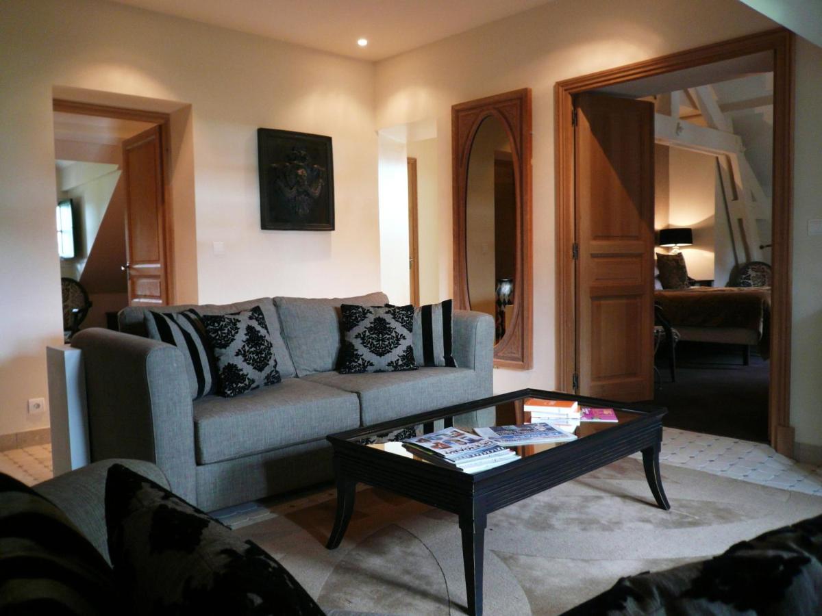 Coin salon dans l'établissement Beaumanoir Small Luxury Boutique Hotel