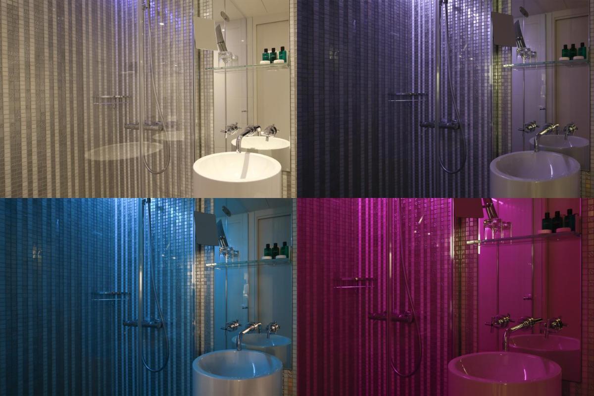 Salle de bains dans l'établissement Hôtel R de Paris - Boutique Hotel