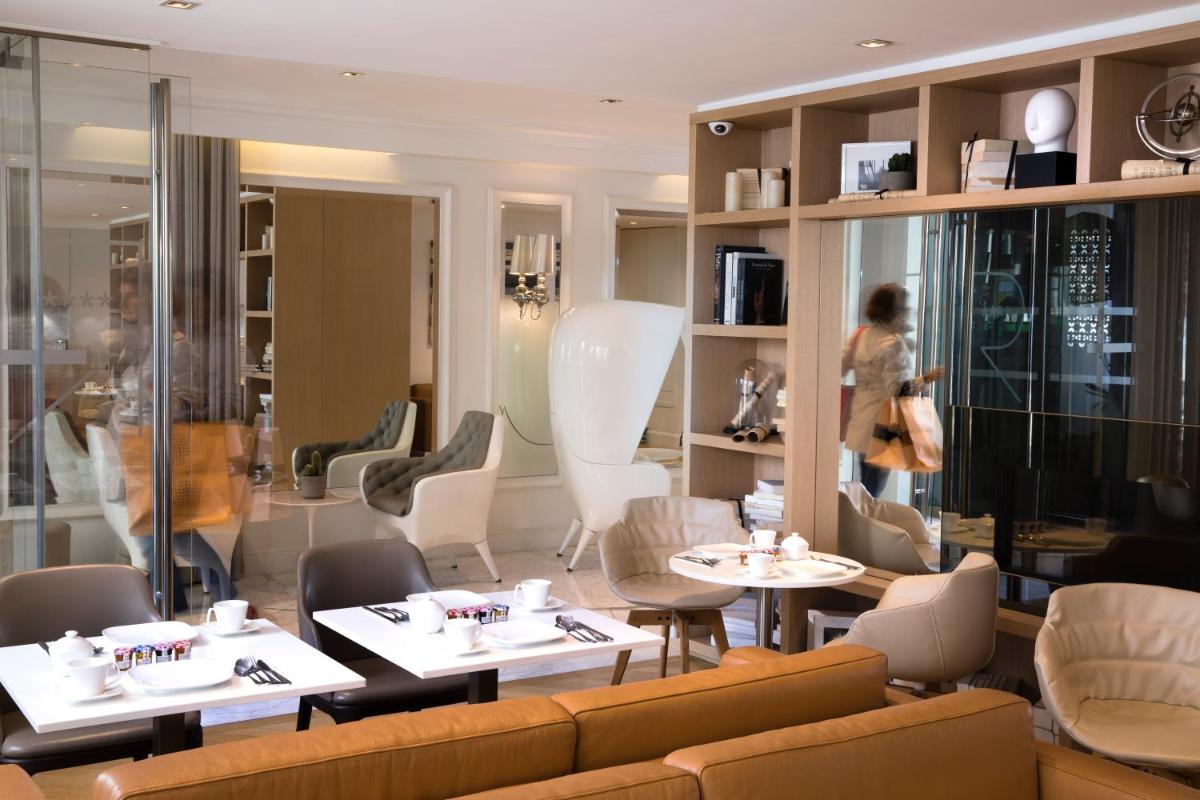 Coin salon dans l'établissement Hôtel R de Paris - Boutique Hotel